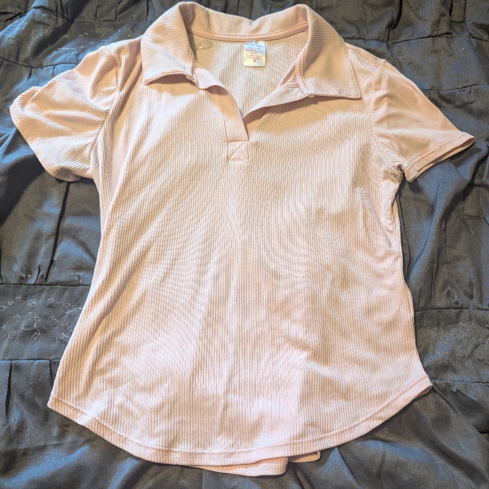 Women's Pink Polo Shirt